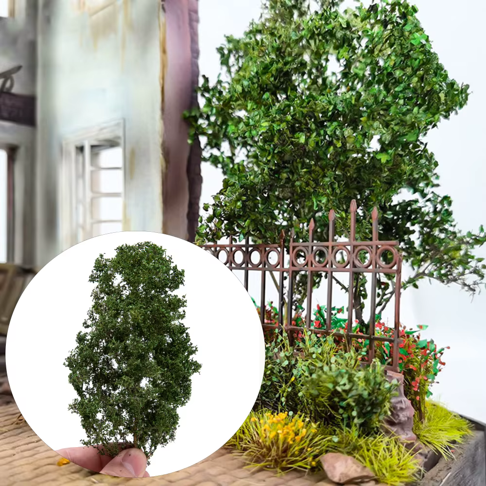 Simulation de gros arbre modèle arbustes