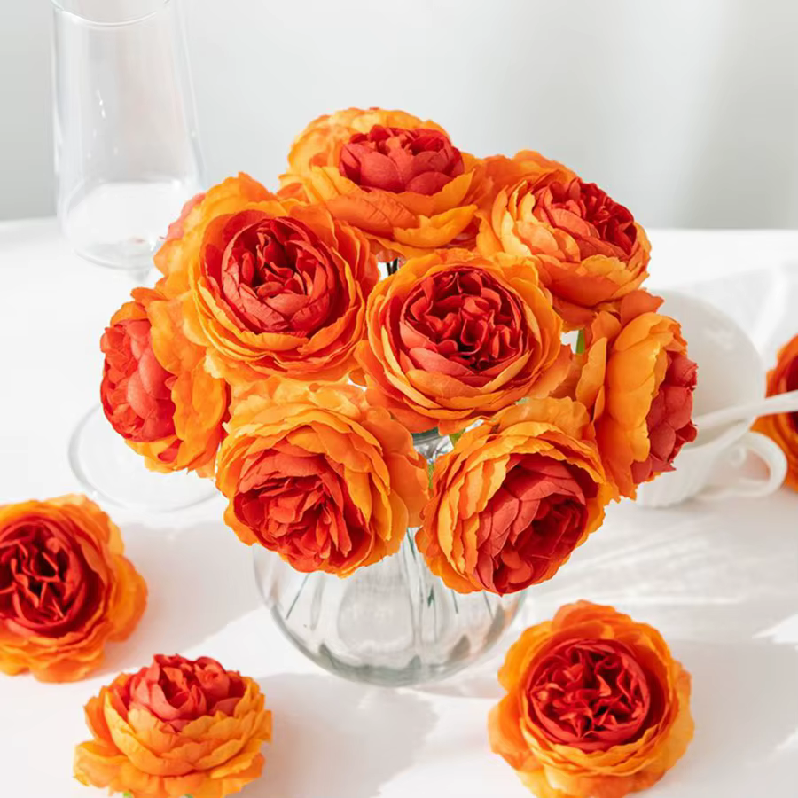 Fleur artificielle en soie