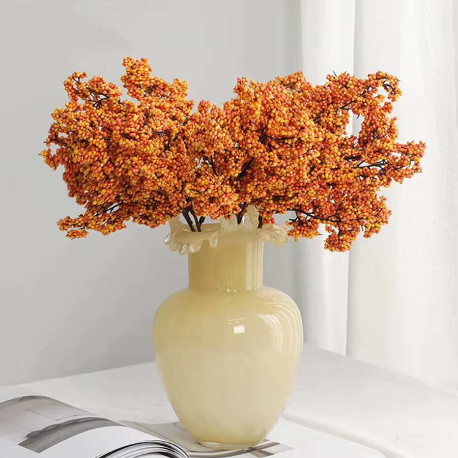 Fleurs artificielles, plantes