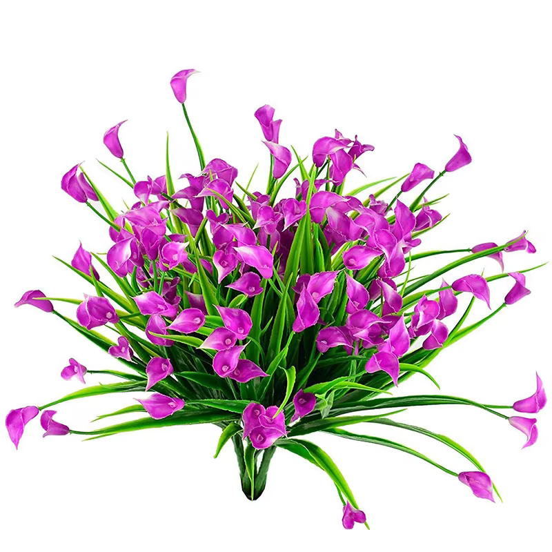 Fleurs artificielles Calla Lily fausses