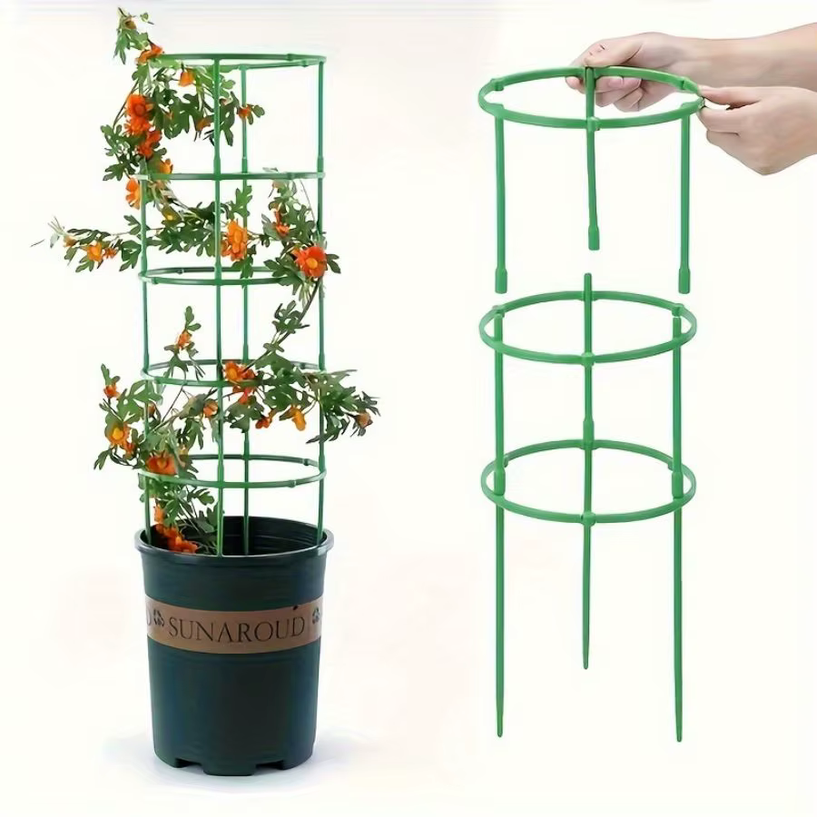18 pièces/ensemble 6 couches Support de plante piquets