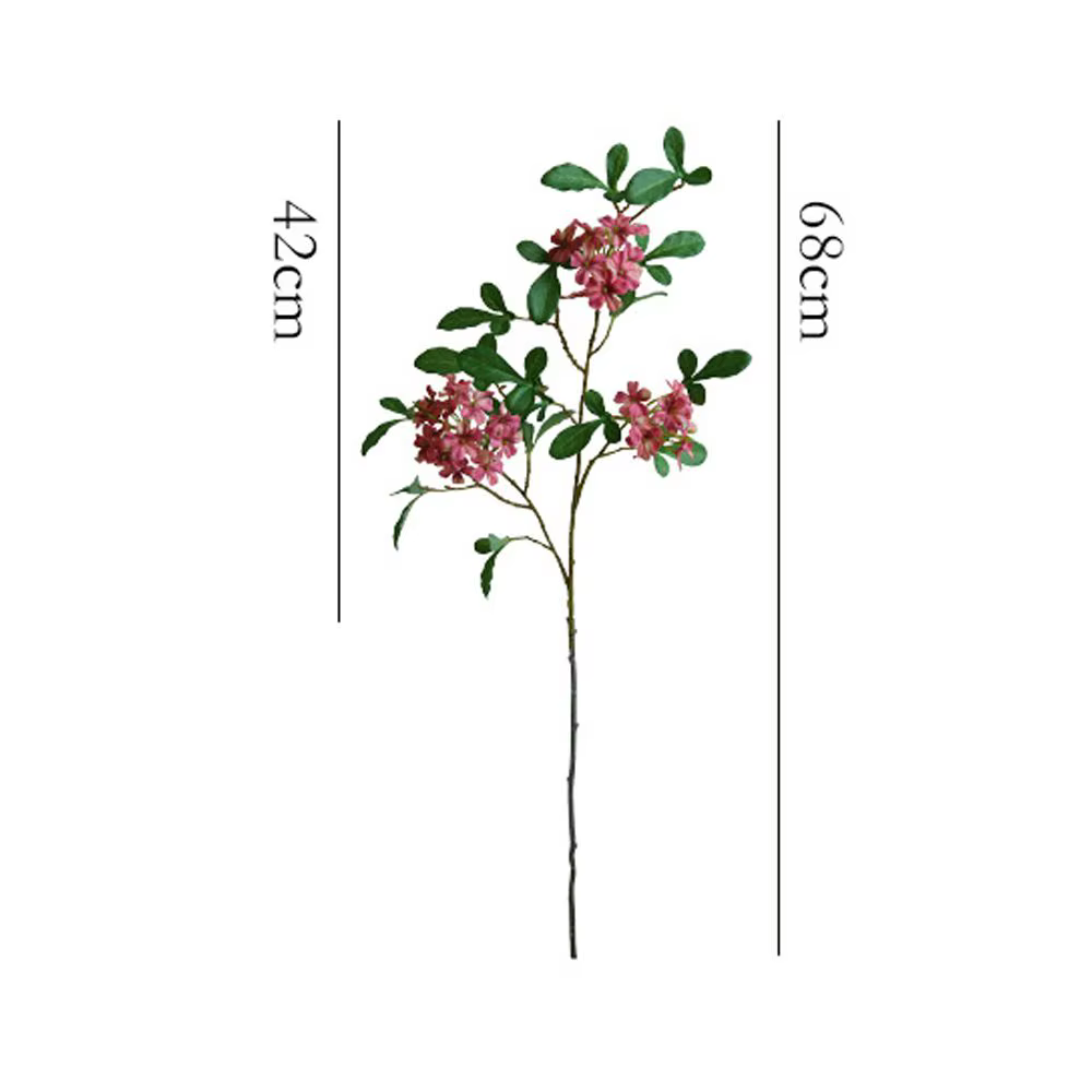 Fleur artificielle à longue tige