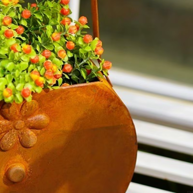 Pot fleur décoratif à main Pot plante