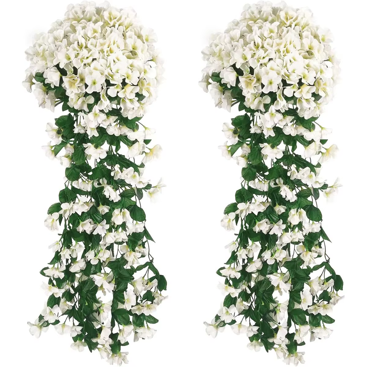 Bouquet de fleurs artificielles de bégonia