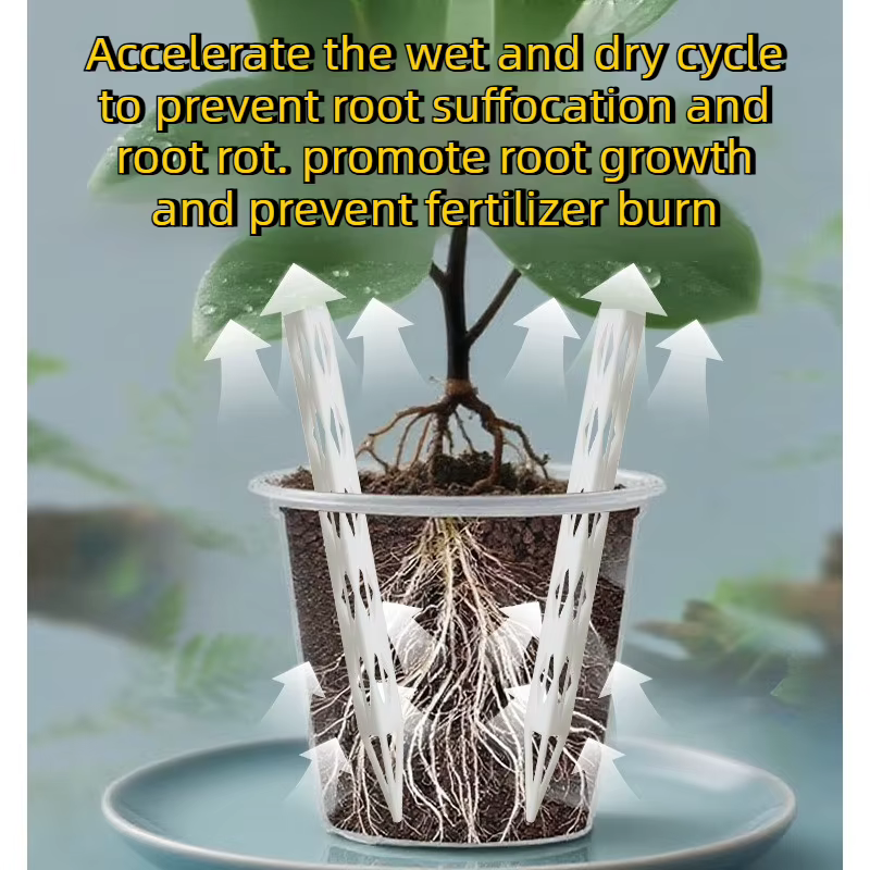 Tuyaux de drainage pour plantes en pot de jardin : préviennent la pourriture des racines