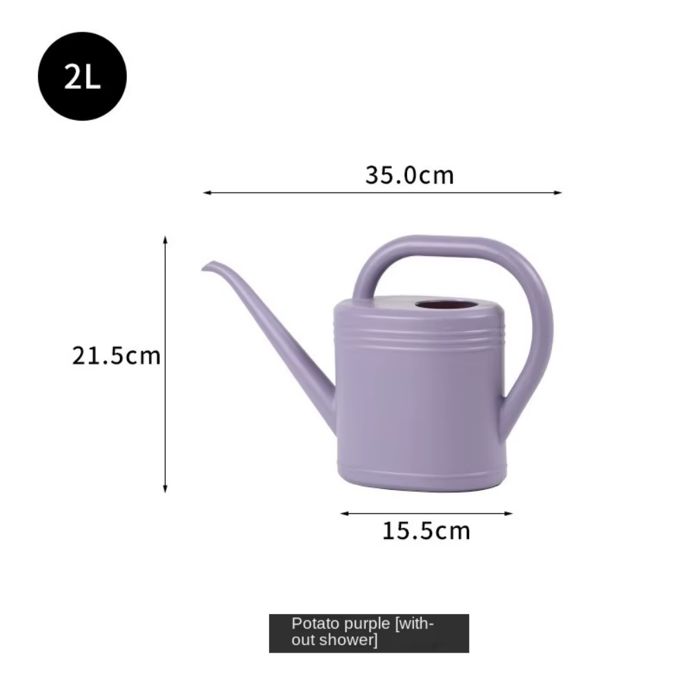 Arrosoir 1L/2L à long bec pour plantes de jardin et fleurs