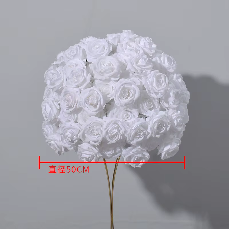 Boule de fleurs artificielles