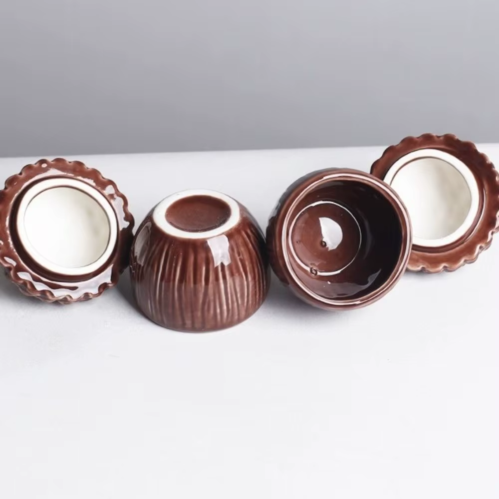Pot à bougie multifonctionnel en céramique