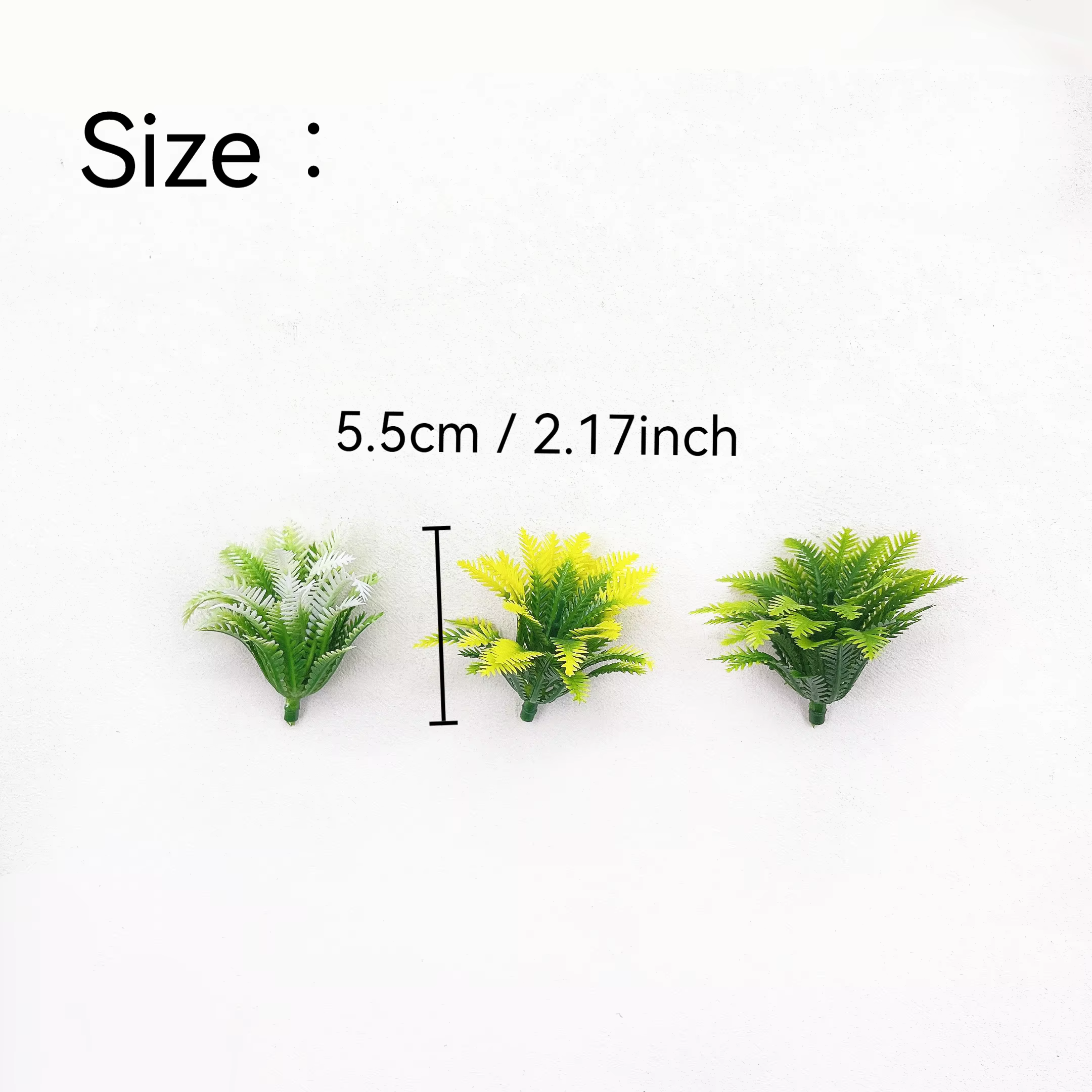 Mini plantes artificielles en forme d'ananas