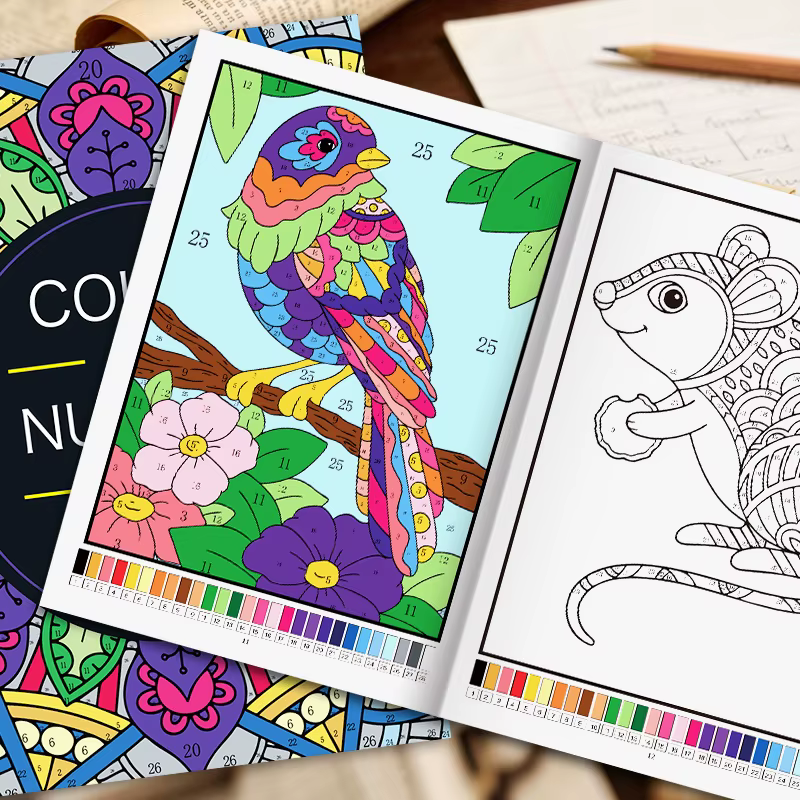Livre de coloriage amusant pour le dessin de graffitis
