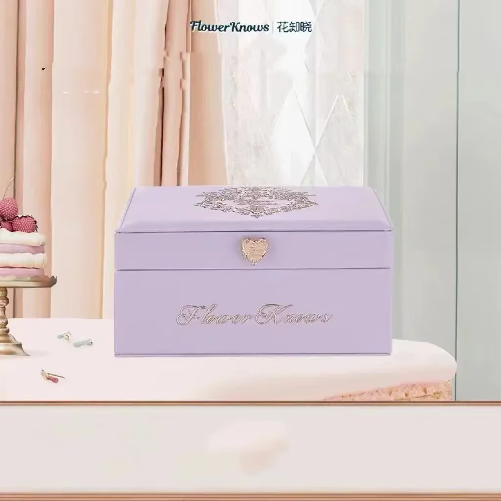 Boîte à bijoux Flower Know Strawberry Rococo Purple