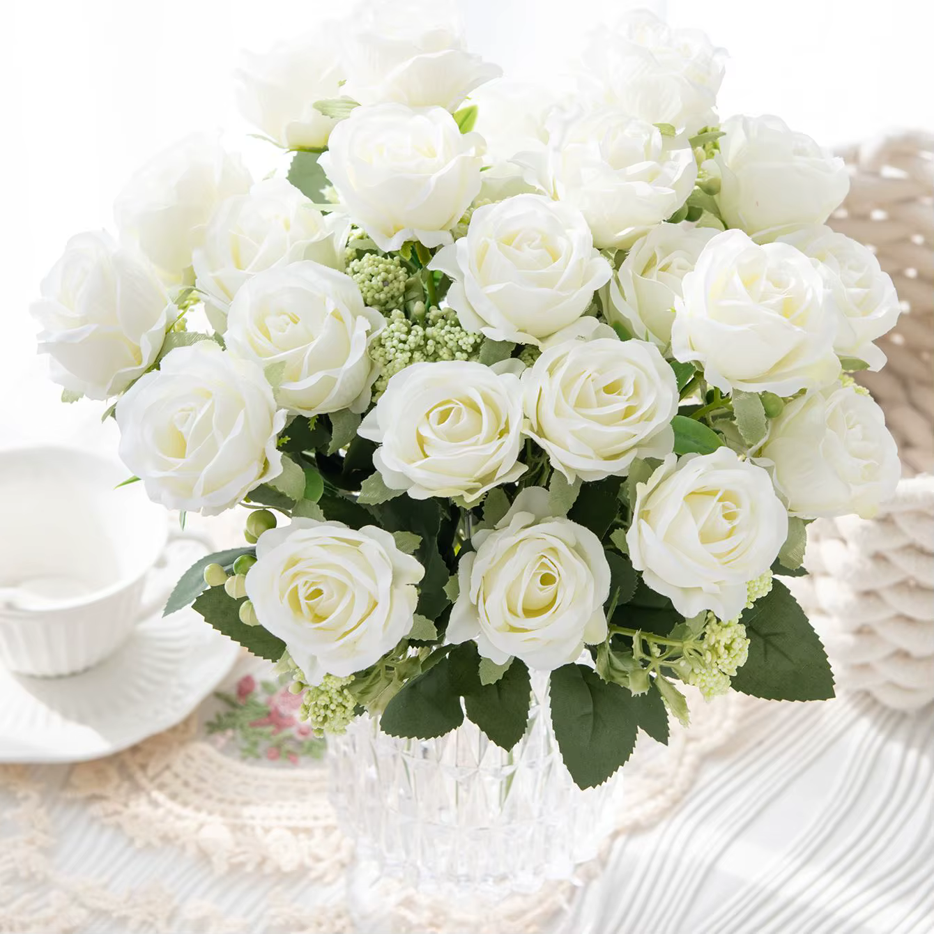 Fleurs Artificielles en Soie