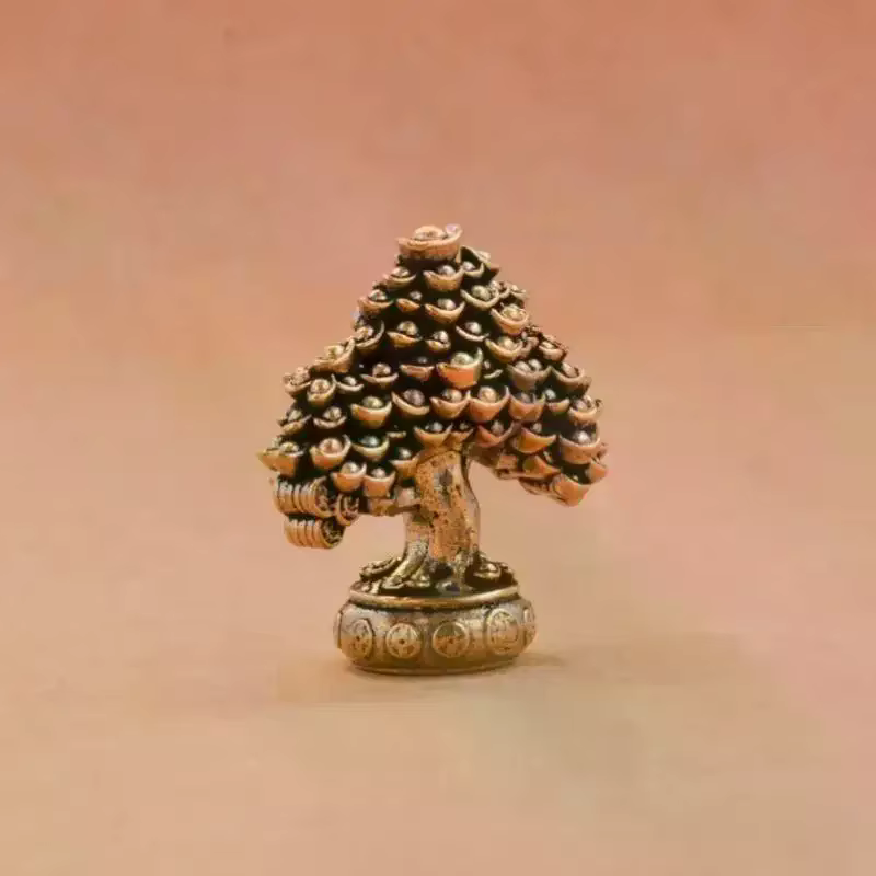 Ornements d'arbre de Fortune en laiton