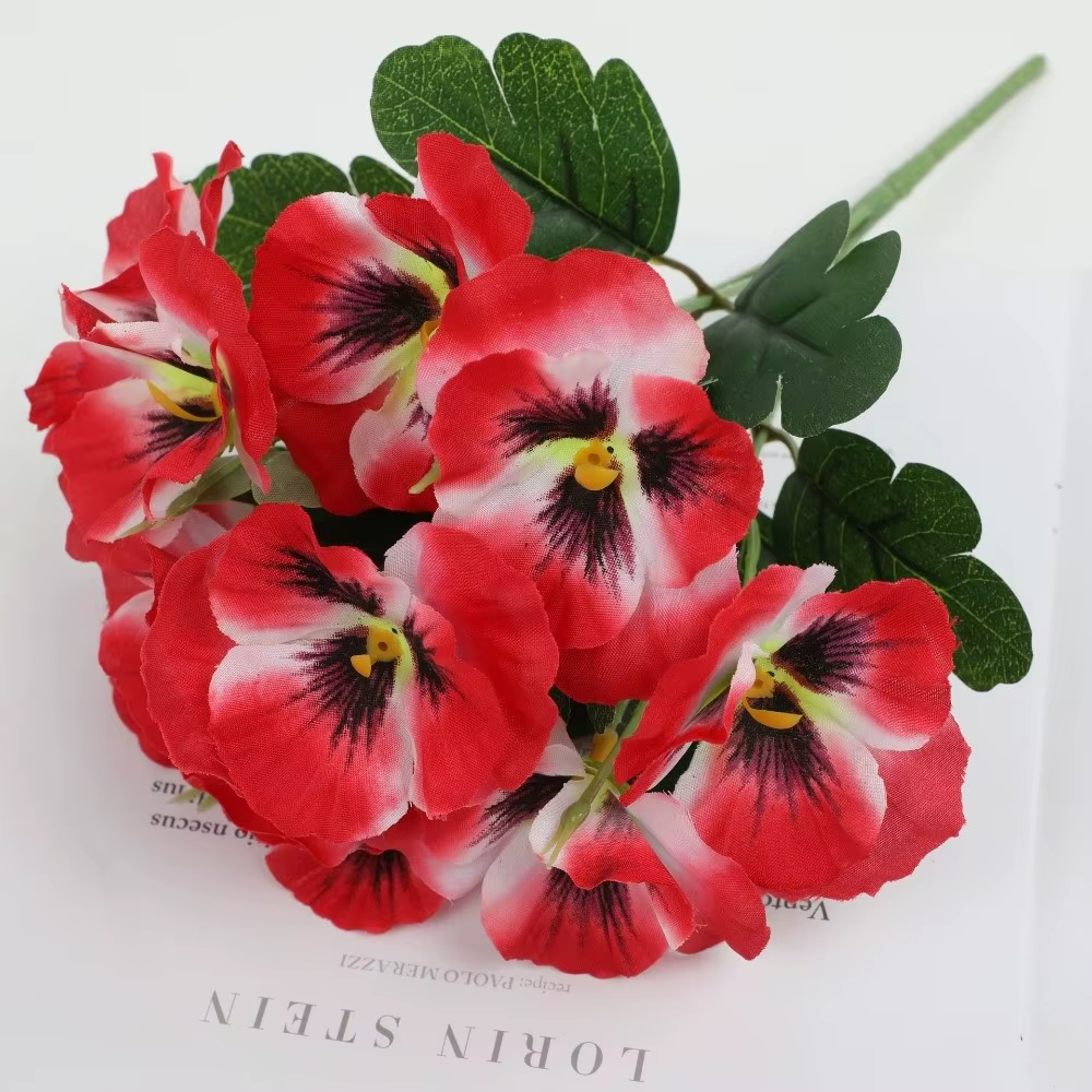 Fleurs de primula artificielles de 32 cm