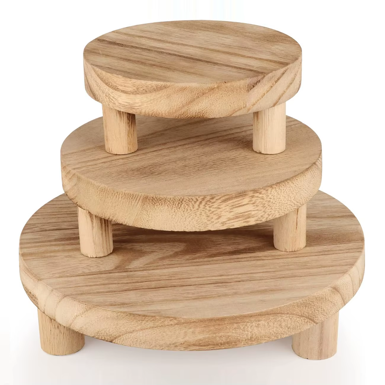 Support de plantes en bois