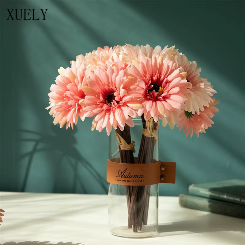 Fleurs en soie Gerbera