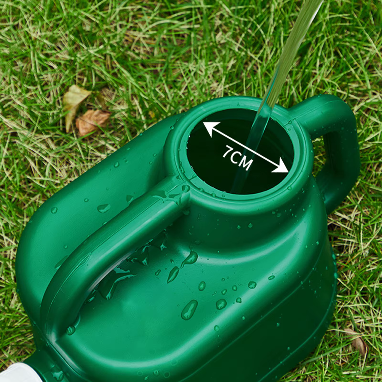 Arrosoir de jardin domestique avec tête d'arrosage
