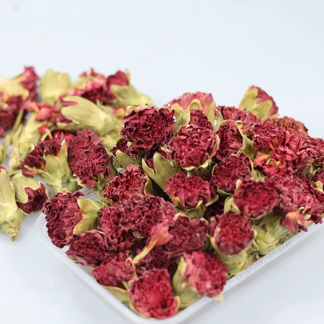 Fleurs séchées naturelles de carnation de qualité supérieure