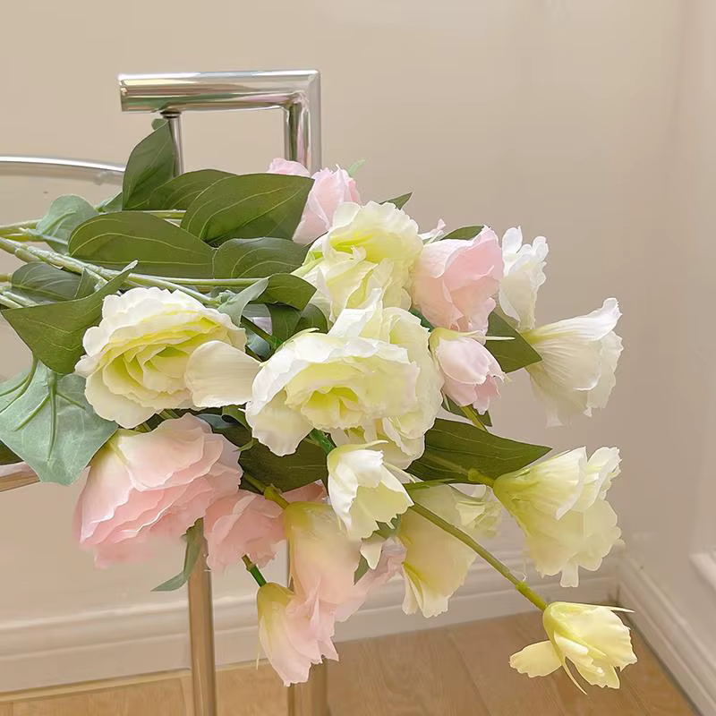 Fausses fleurs artificielles Lisianthus