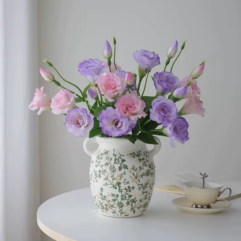 Fleurs de lisianthus artificielles