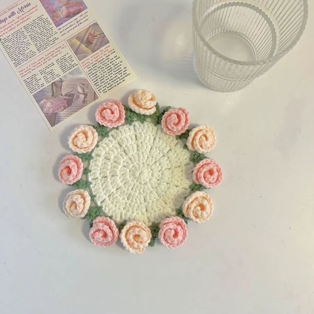 Dessous de verre pour Bouquet de roses