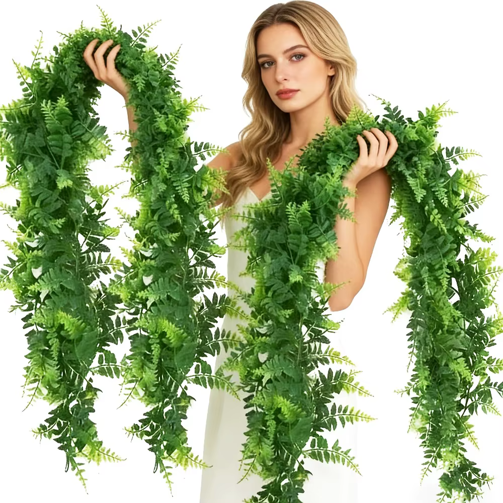 Feuilles de fougère persane artificielles de 1.8M