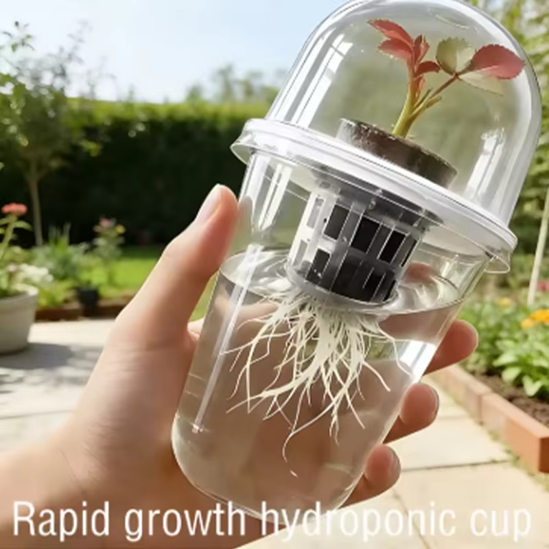 Pots de pépinière élégants en plastique