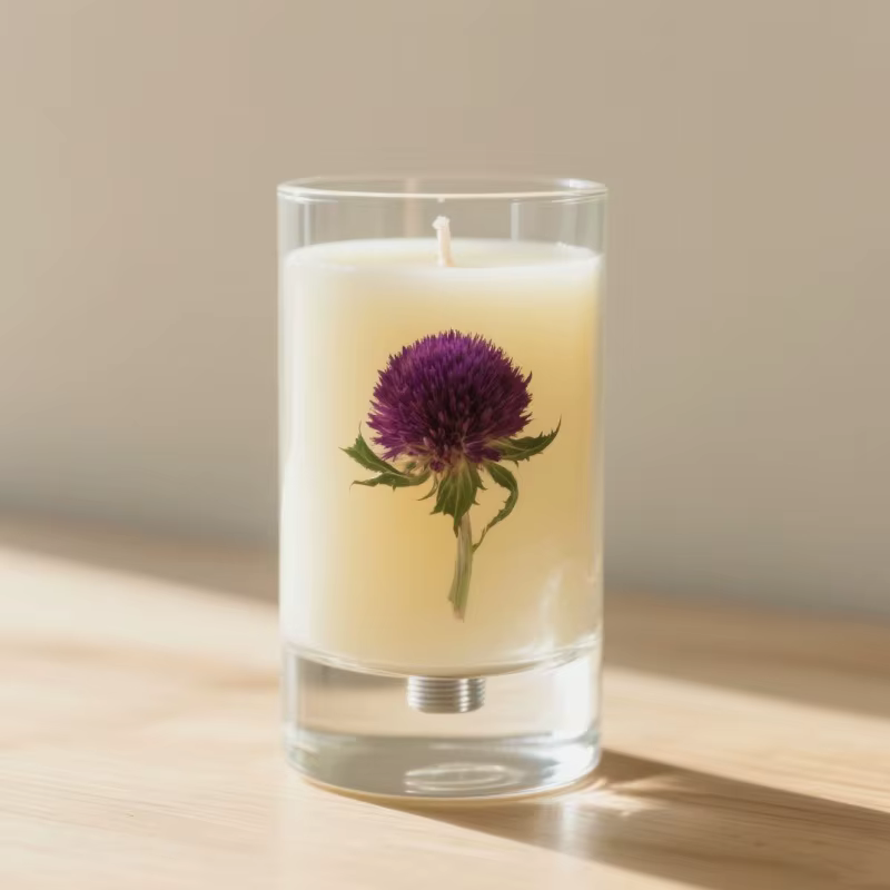 Fleur de Gomphrena sèche naturelle pour décoration de mariage