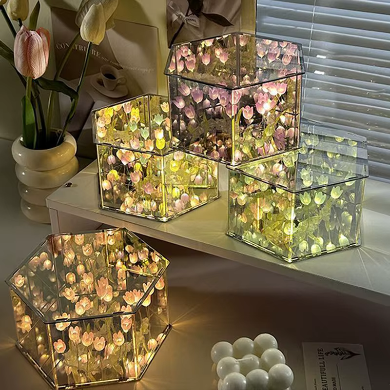 Bricolage 3D fleur mer LED