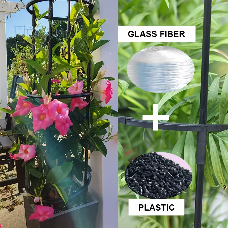 Support pour plantes en treillis de jardin