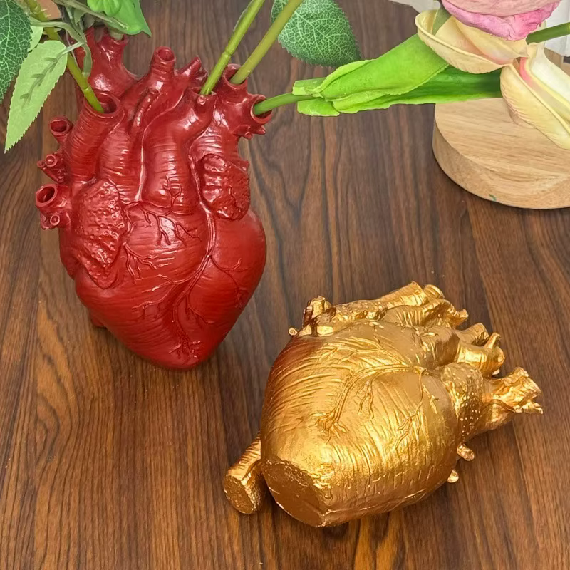 Vase créatif en forme de cœur
