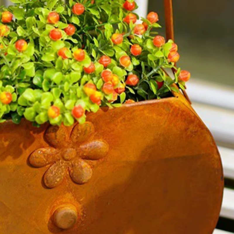 Pot fleur décoratif à main Pot plante