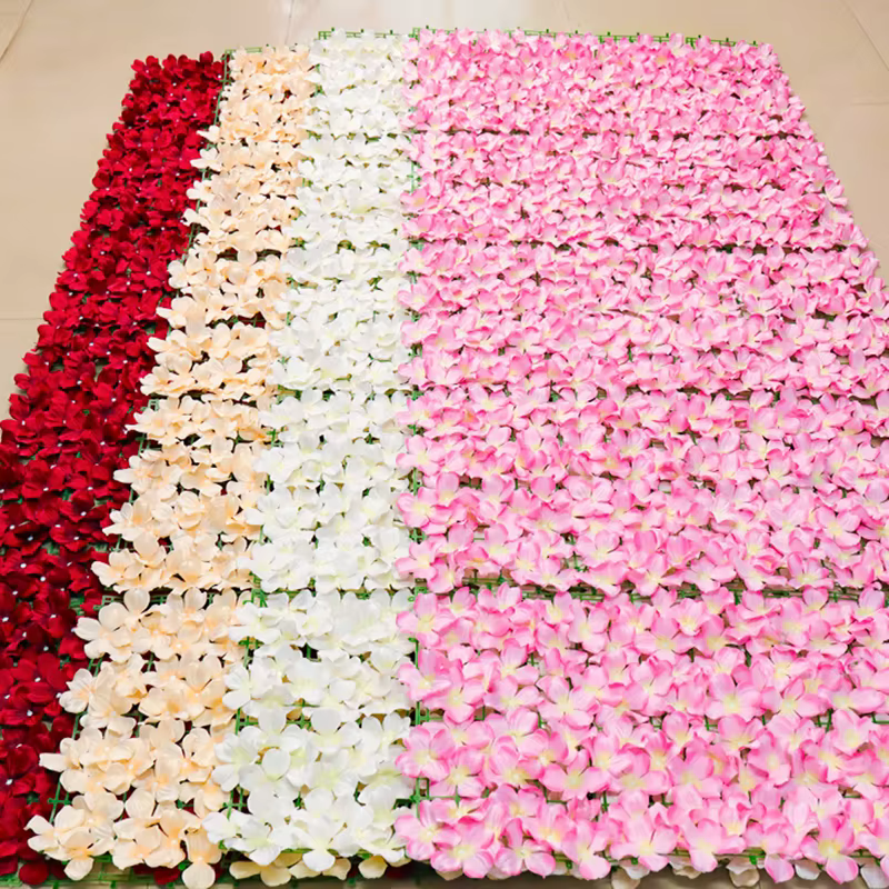 Clôture à Fleurs Artificielles pour Jardin