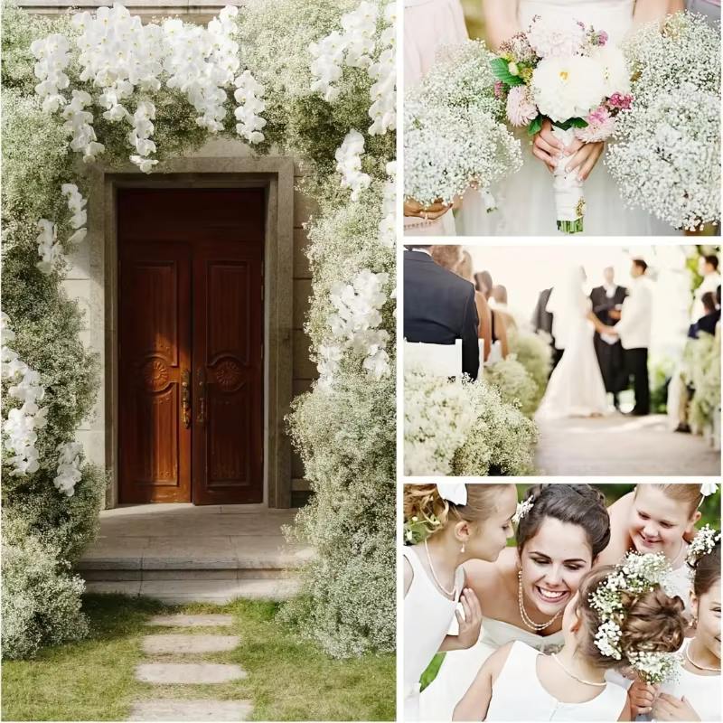 Fleurs artificielles de Gypsophile