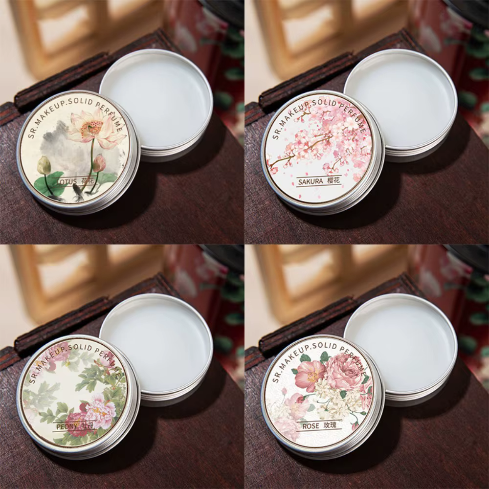 Parfum solide longue durée pour âmes romantiques