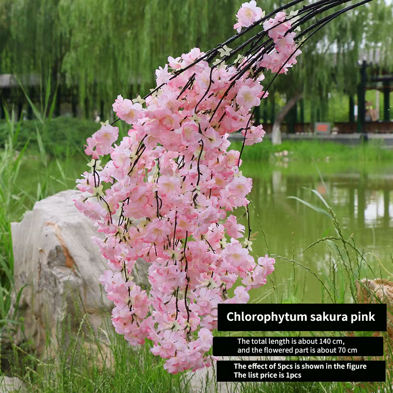 Simulation de vigne cerise artificielle