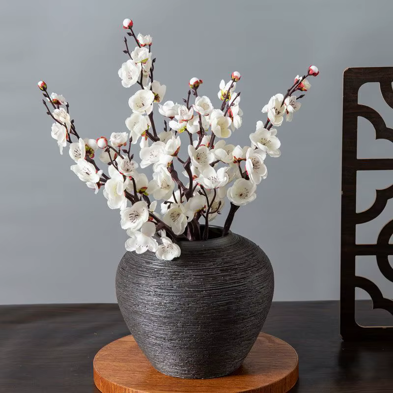 Plantes artificielles, décoration de fleurs de cerisier
