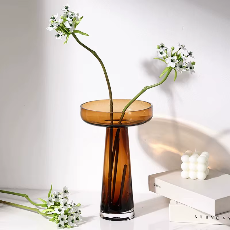 Lot de 3 fleurs artificielles Agapanthus