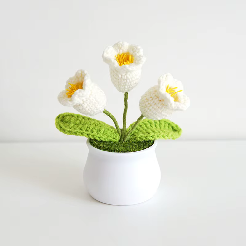 Muguet au Crochet Fait à la Main