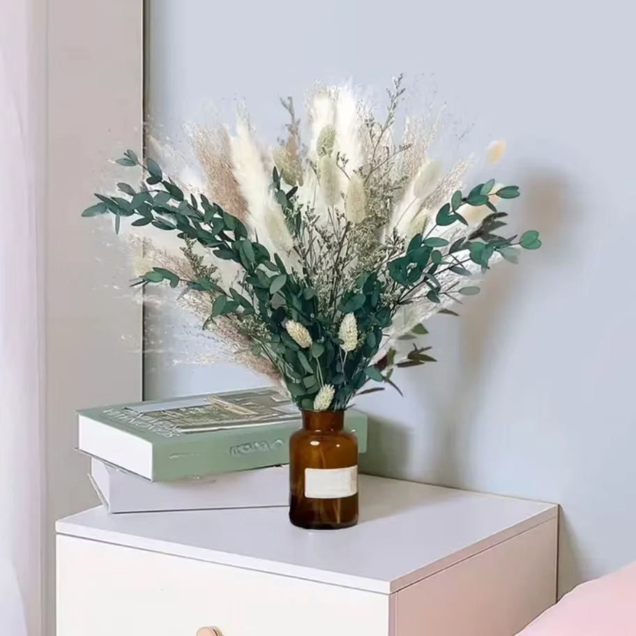 Bouquet de fleurs séchées naturelles