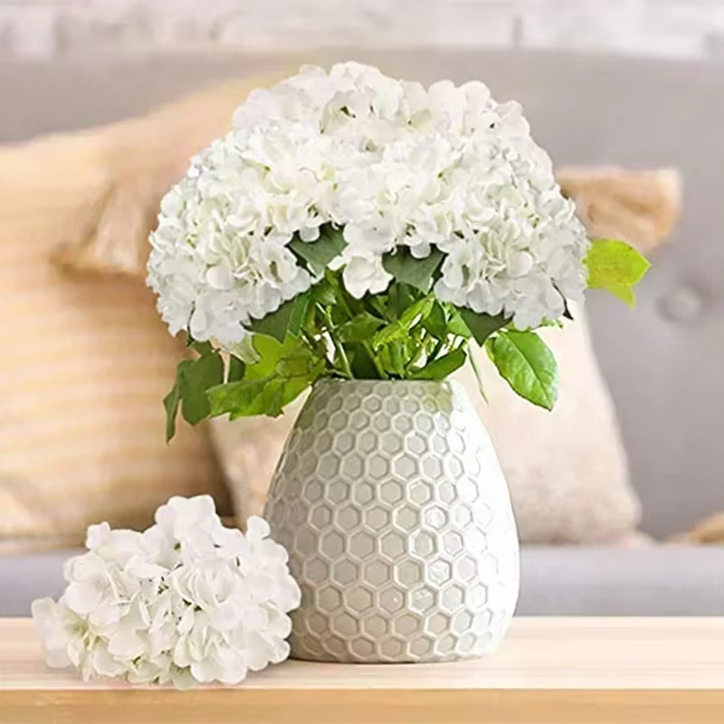 Fleurs d'hortensia artificielles