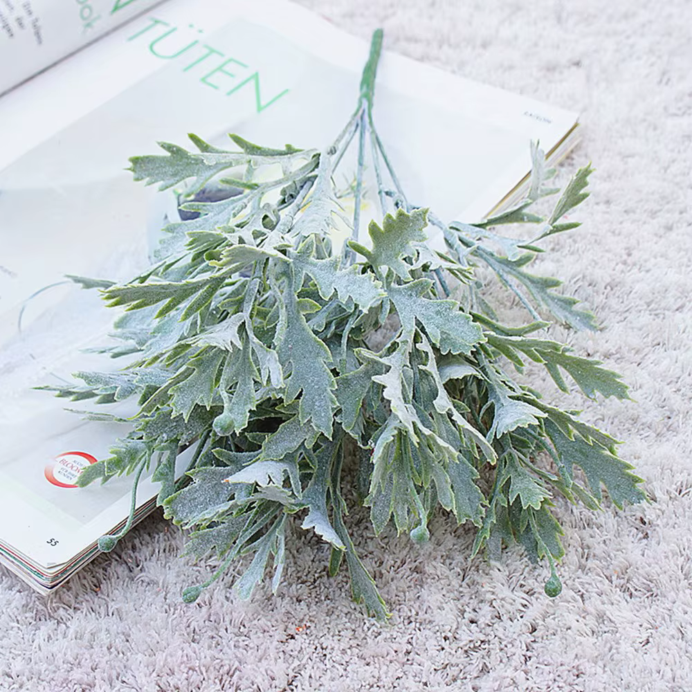 Plante de fleur artificielle de cuir chevelu de chrysanthème pour la maison