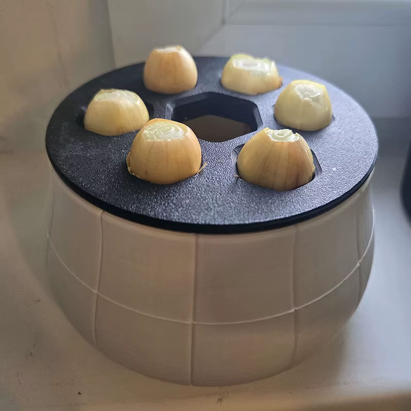 Pot de plantation de régénération d'oignons verts imprimé en 3D