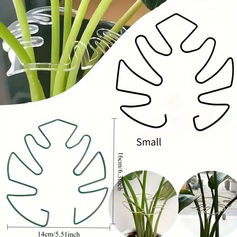 Support de plante suspendu avec crochets en fer