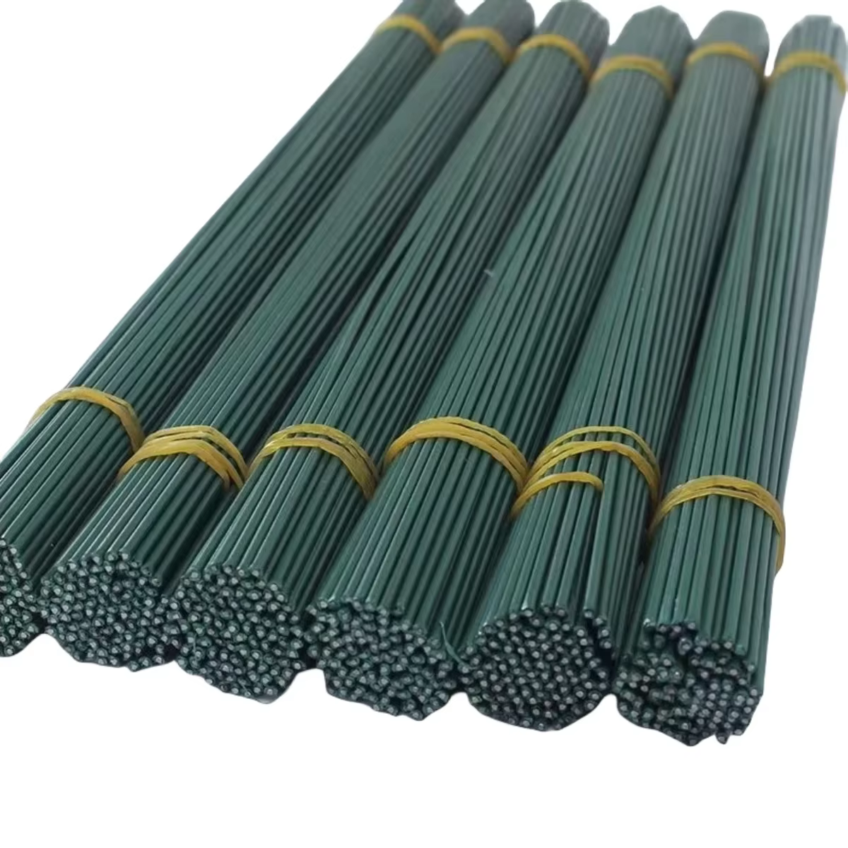 Bâtons de tige de fleur verte 30cm