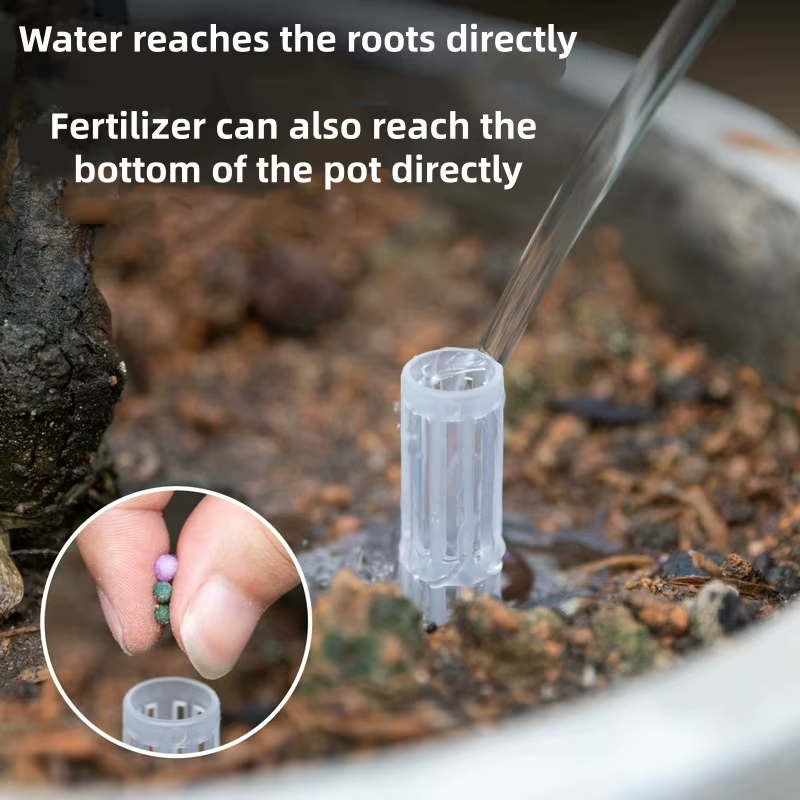 10/20pcs Soil Aeration Pipe for Plant Root Air Circulation Prevents
