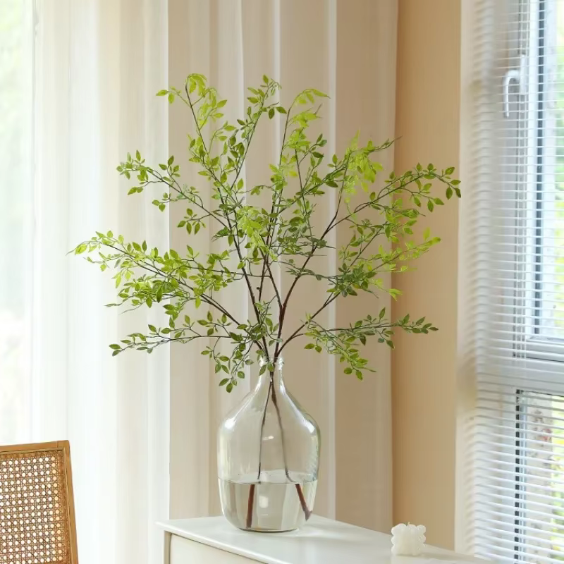 Plantes vertes artificielles Ntalk an bambou