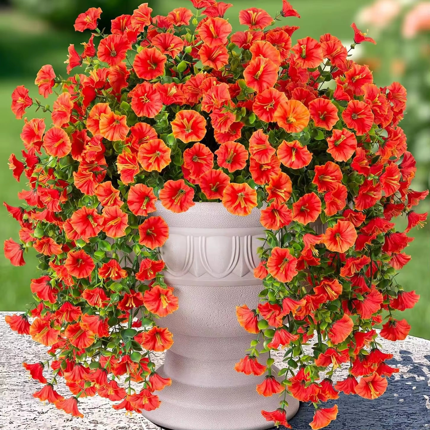 Guirlande de fleurs artificielles Morning Glory pour mariage
