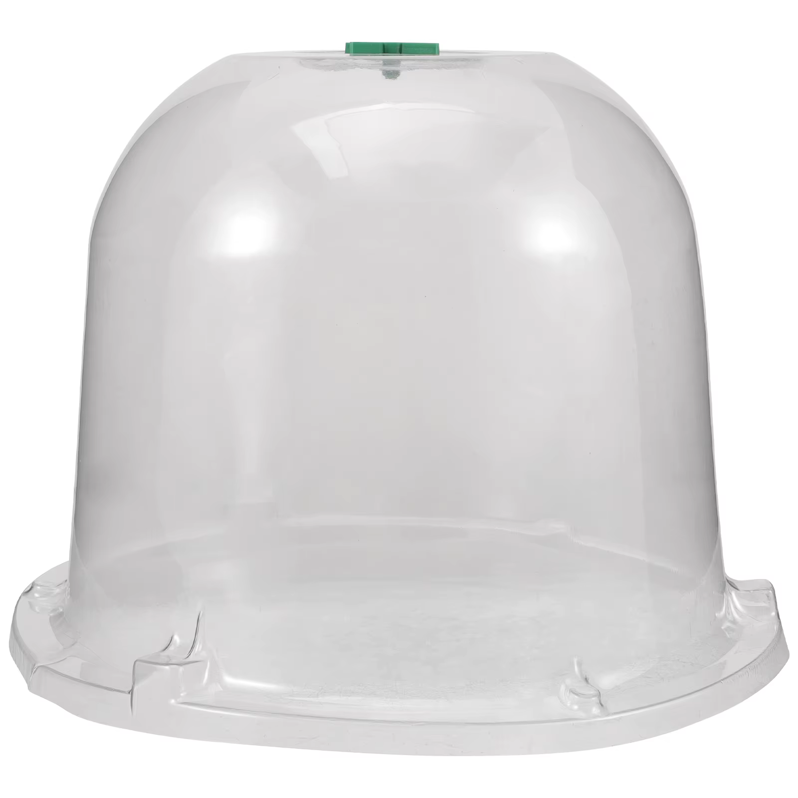 Cloche de jardin en plastique transparente avec ventilation pour protéger les plantes et les légumes contre le gel
