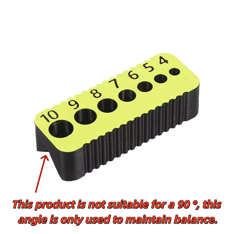 Guide de perçage pour trous de 4/5/6/7/8/9/10mm, foret, bricolage, bloc de gabarit, outil de Joints, accessoire de précision multifonctionnel
